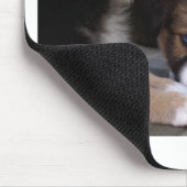 Super Niedlicher Australian Shepherd Puppy Mousepad (Ecke)