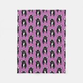 Super niedlicher brindle französische fleecedecke (Vorderseite)