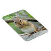 Super Niedlicher Chipmunk-Freundschaftsangebot Magnet (Rechte Seite)