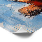 Super Niedlicher deutscher Schäferhund Hund Welpe  Poster (Ecke)