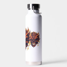 Super Niedlicher Dragon Skull Mascot Wasserflasche
