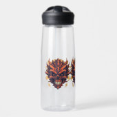 Super Niedlicher Dragon Skull Mascot Wasserflasche Trinkflasche (Vorne)