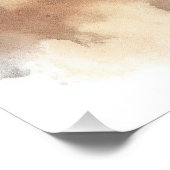 Super niedlicher Engel schlafend Welpe Cocker Span Poster (Ecke)