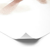 Super niedlicher Engel schlafend Welpe Golden Retr Poster (Ecke)