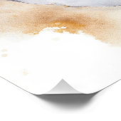 Super niedlicher Engel schlafender Welpe Maltese D Poster (Ecke)