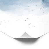 Super niedlicher Engel schlafender Welpe Maltese D Poster (Ecke)