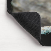 Super Niedlicher Ground Eichhörnchen Schwarze Gren Mousepad (Ecke)