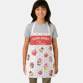 Super Niedlicher Head Baker Colorful Cupcake Backe Schürze (Insitu)