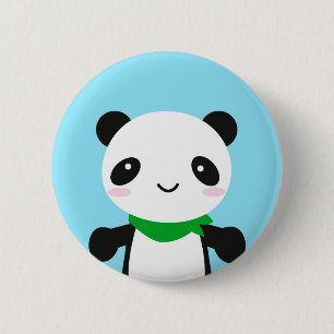 Super niedlicher Kawaii Panda Button