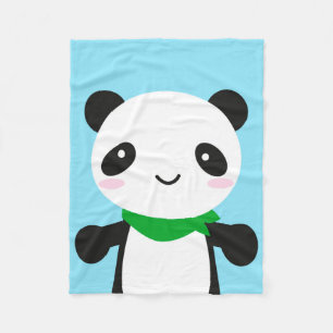 Super niedlicher Kawaii Panda Fleecedecke