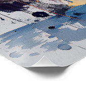 Super Niedlicher maltesischer Hund Welpe 005 - Xen Poster (Ecke)