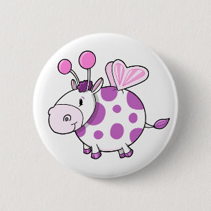 Super niedlicher Schmetterlings-feenhafter Button