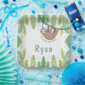 Super niedlicher Schwulengeburt Pappteller (Party)