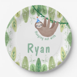 Super niedlicher Schwulengeburt Pappteller