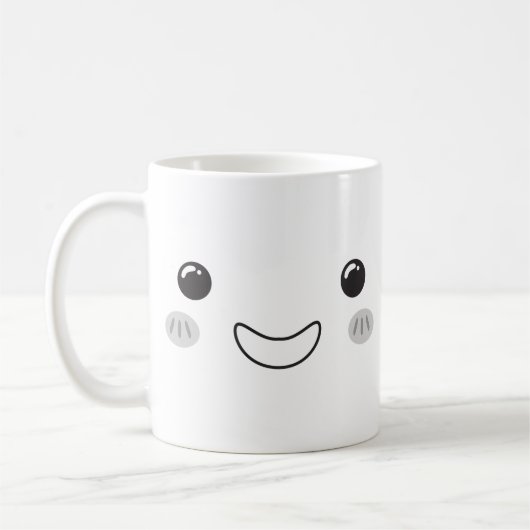 Super Niedlicher Smiley Coffee Cup Kaffeetasse (Links)