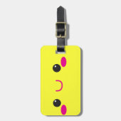 Super niedliches Anime Kawaii Süssegesicht! NP Gepäckanhänger (Vorderseite vertikal)