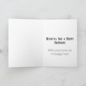 Super Niedliches Welppy Happy Birthday Karte (Innenseite)