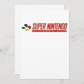 Super Nintendo Console 90S Vintages Retro-Videospi (Vorne/Hinten)