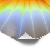 Super Nova in Farbe das Zazzle perfekte Poster (Ecke)