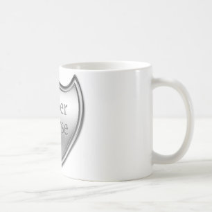 Super Nurse Emblem Kaffeetasse