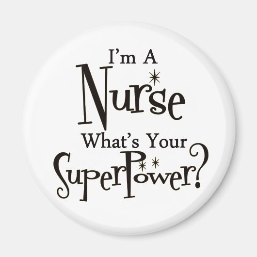 Super Nurse Magnet (Vorne)
