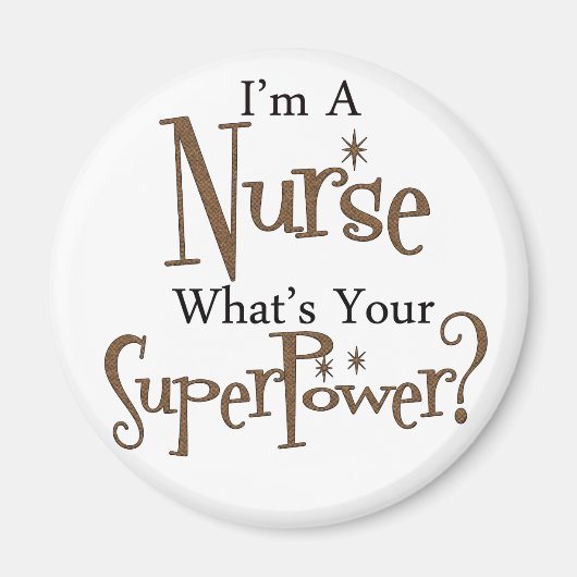 Super Nurse Magnet (Vorne)