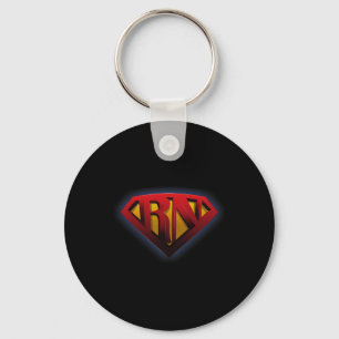 Super Nurse Rn Superhero Registered Nurse Ladys Schlüsselanhänger