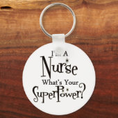 Super Nurse Schlüsselanhänger (Vorderseite)