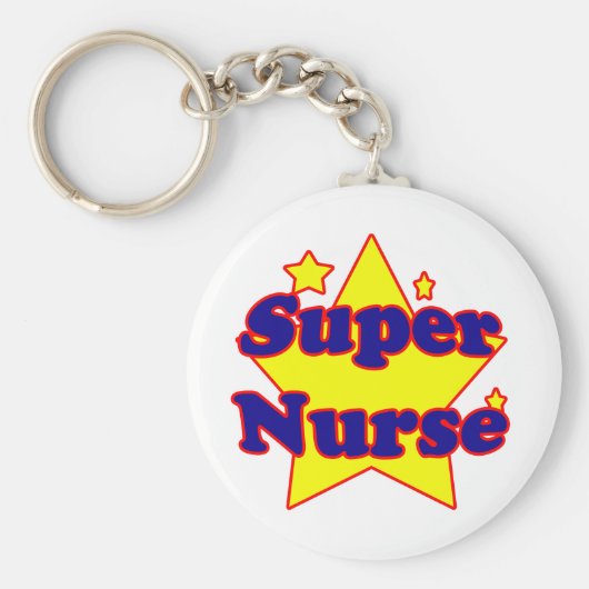 Super Nurse Schlüsselanhänger (Vorne)
