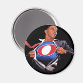 Super Obama Magnet (Vorderseite/Rückseite)