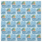 Super Occupational Therapeutic Niedlich Blue OT Stoff (Muster)