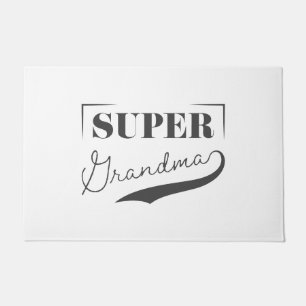 Super Oma Fußmatte