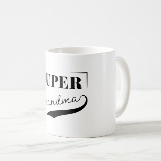 Super Oma Kaffeetasse (VorderseiteRechts)
