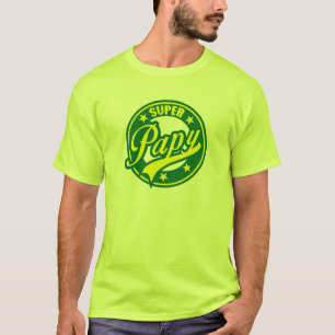Super-Opa Vinty Circle Logo 1 T-Shirt