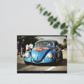 SUPER OVAL Postkarte (Stehend Vorderseite)