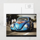 SUPER OVAL Postkarte (Vorne/Hinten)