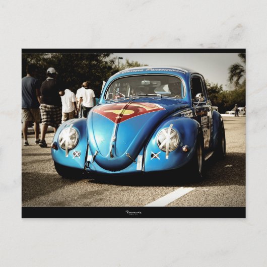 SUPER OVAL Postkarte (Vorderseite)