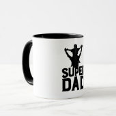 Super Papa 2025 Tasse (Vorderseite Links)