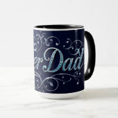 Super Papa Coffee Held Blink Tasse (VorderseiteRechts)