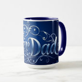 Super Papa Coffee Held Held Tasse (VorderseiteRechts)