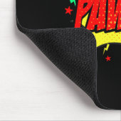 Super Papa Comic Thema Stil Superhelden Väter  Mousepad (Ecke)