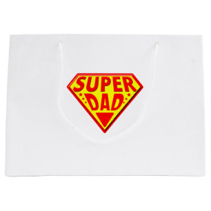 Super Papa - Frohen Vatertag Große Geschenktüte
