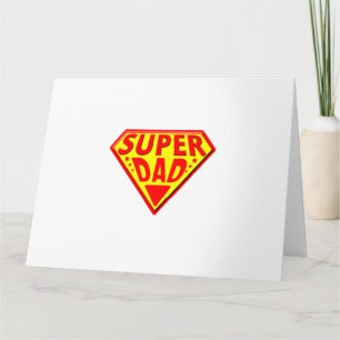 Super Papa - Frohen Vatertag Karte