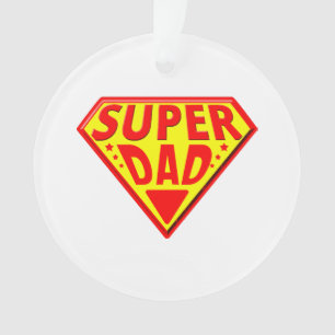 Super Papa - Frohen Vatertag Ornament