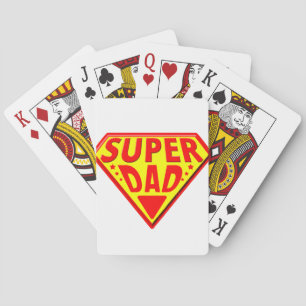 Super Papa - Frohen Vatertag Spielkarten
