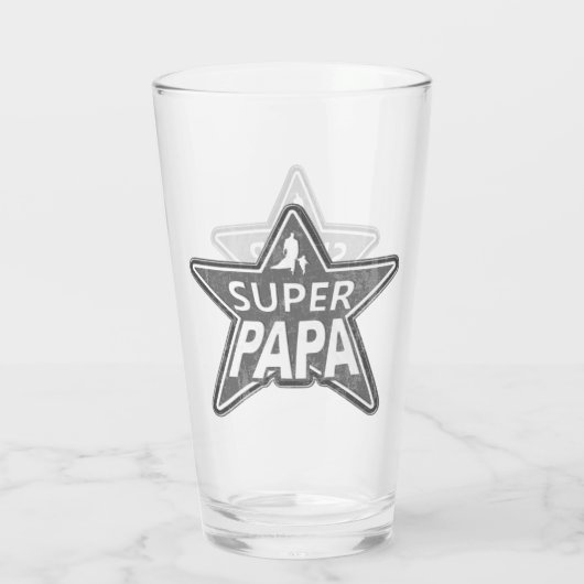 Super Papa Gray Glas (Rückseite)