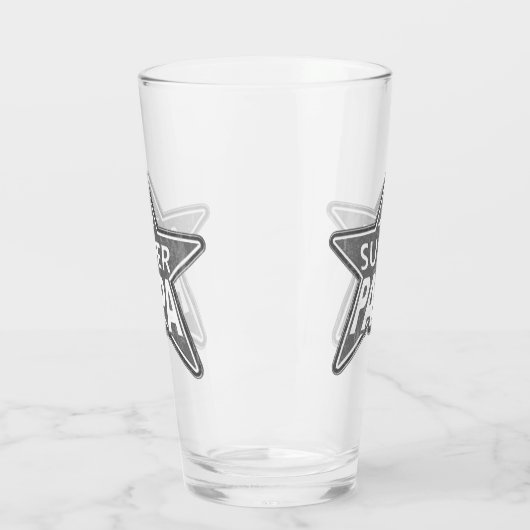 Super Papa Gray Glas (Links)