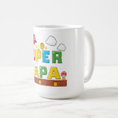 Super Papa Kaffeetasse (VorderseiteRechts)