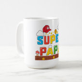 Super Papa Kaffeetasse (Vorderseite Links)