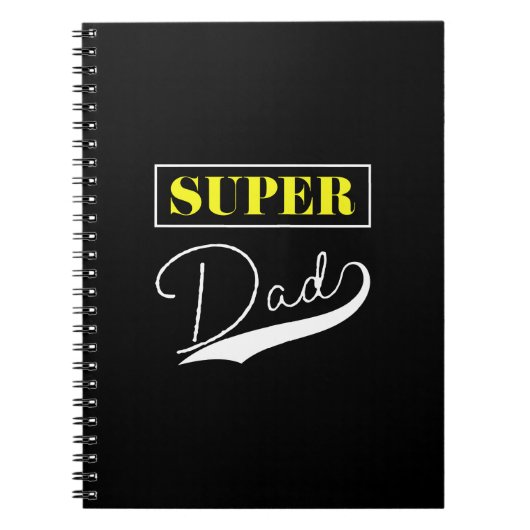 Super Papa  Notizblock (Vorderseite)